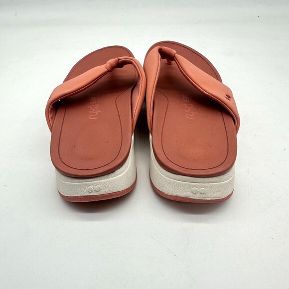 Ryka Timid Sandals Womens Re-Zorb Lite Flip Flop Lightweight Pink Clay 8.5W - Picture 4 of 11